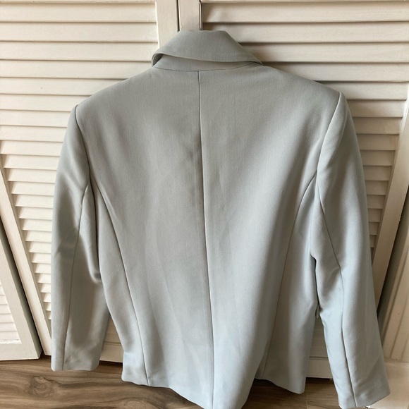 Abercrombie & Fitch Light Gray Jacket - Picture 2 of 3